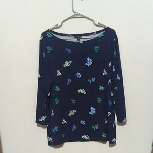 Ann Taylor Factory Women's XL Floral Top